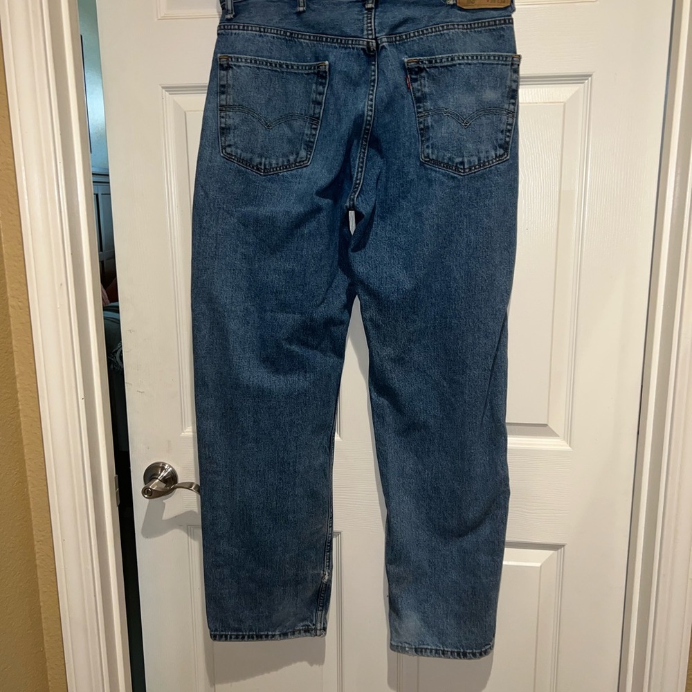 Vintage Levi’s 550 Relaxed Straight leg denim jeans men’s W38 x L34 - Picture 2 of 10